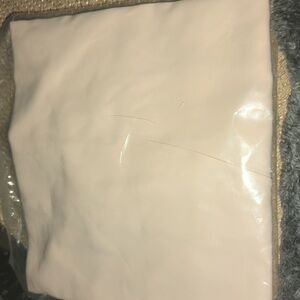 Women's Apricot V Neck Chiffon Blouses Cap Sleeve Shirts Casual Loose Work Tops